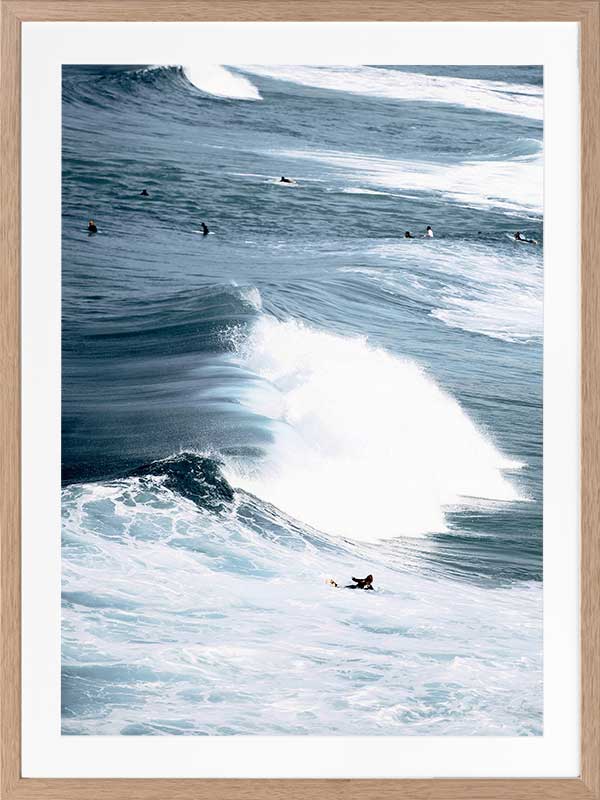 Wipeout Poster Framed Art Print