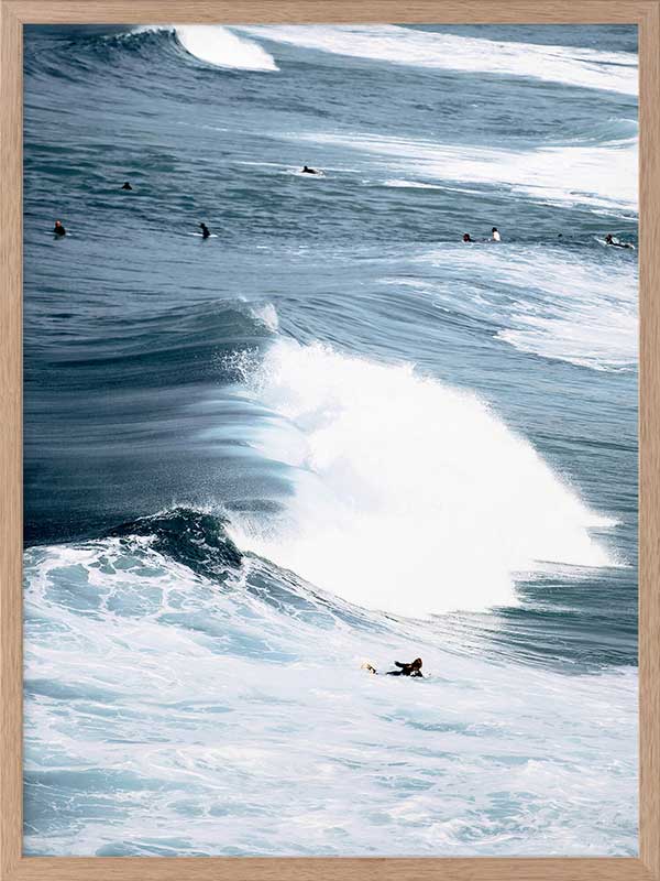 Wipeout Poster Framed Art Print