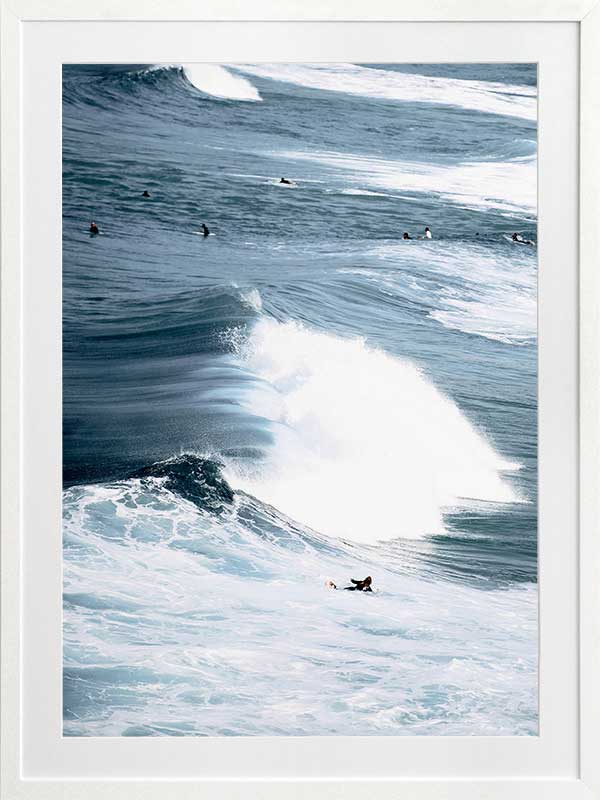 Wipeout Poster Framed Art Print