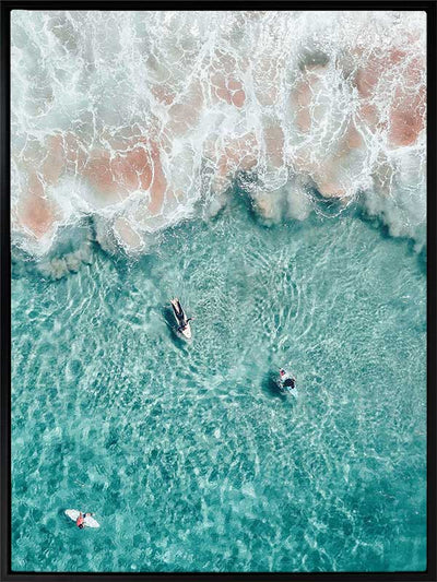 Hang Ten Canvas Art Print