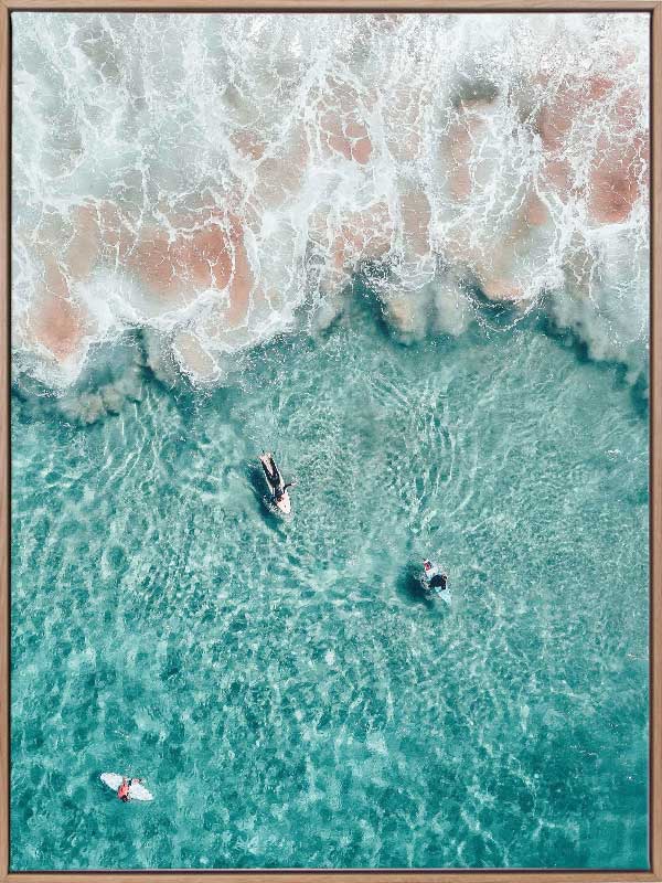 Hang Ten Canvas Art Print