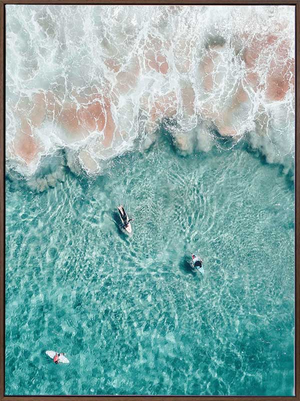 Hang Ten Canvas Art Print