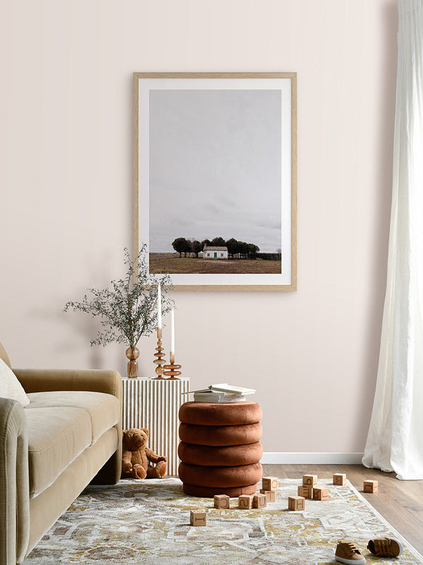 Little Cottage Poster Framed Art Print | Lifestyle