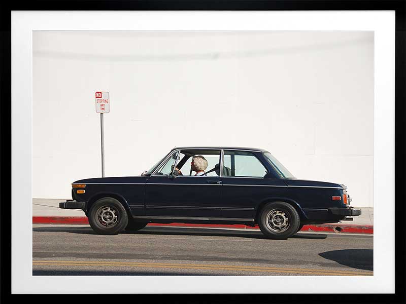 Runaway Rhonda Poster Framed Art Print