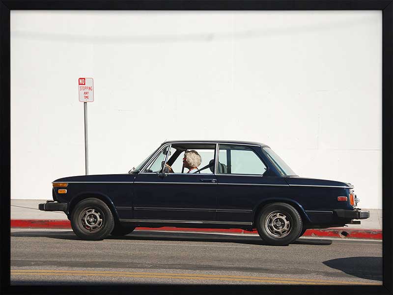 Runaway Rhonda Poster Framed Art Print