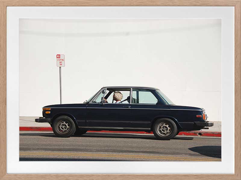 Runaway Rhonda Poster Framed Art Print