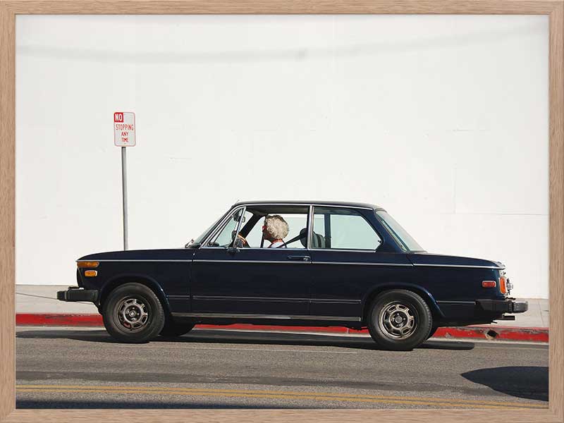 Runaway Rhonda Poster Framed Art Print