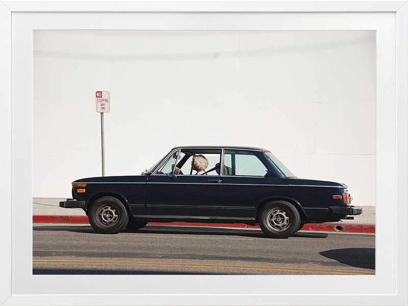 Runaway Rhonda Poster Framed Art Print