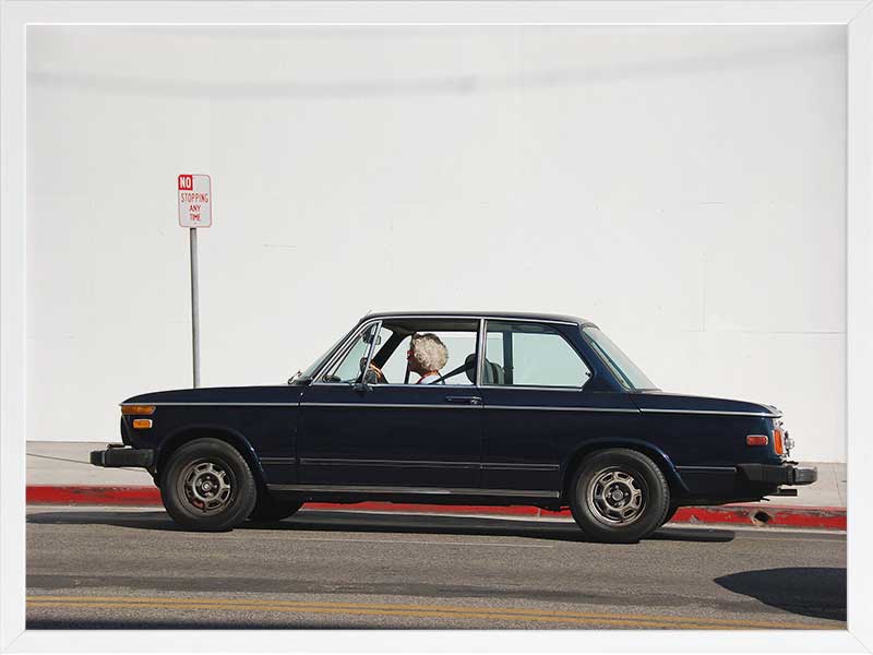 Runaway Rhonda Poster Framed Art Print