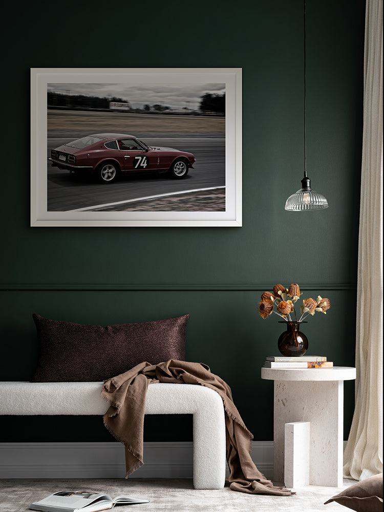 Speed Racer Poster Framed Art Print | Lifestyle