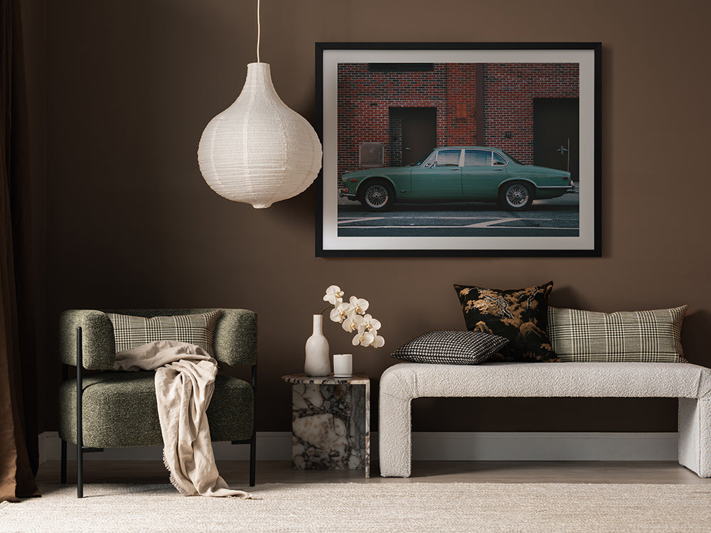 Jag Poster Framed Art Print | Lifestyle