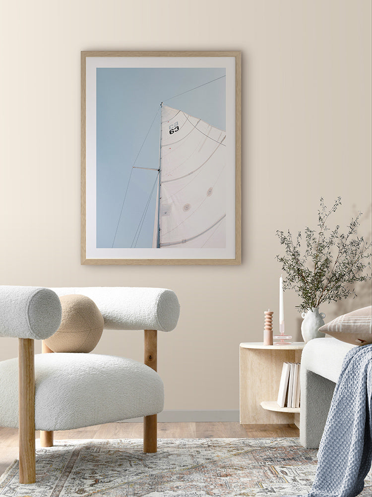 Set Sail Poster Framed Art Print | Lifestyle
