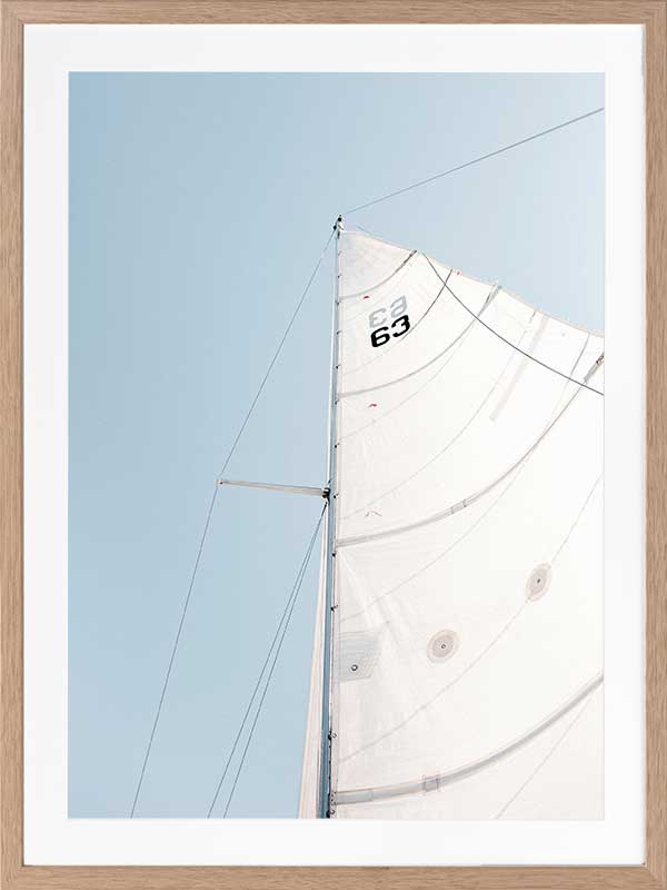 Set Sail Poster Framed Art Print
