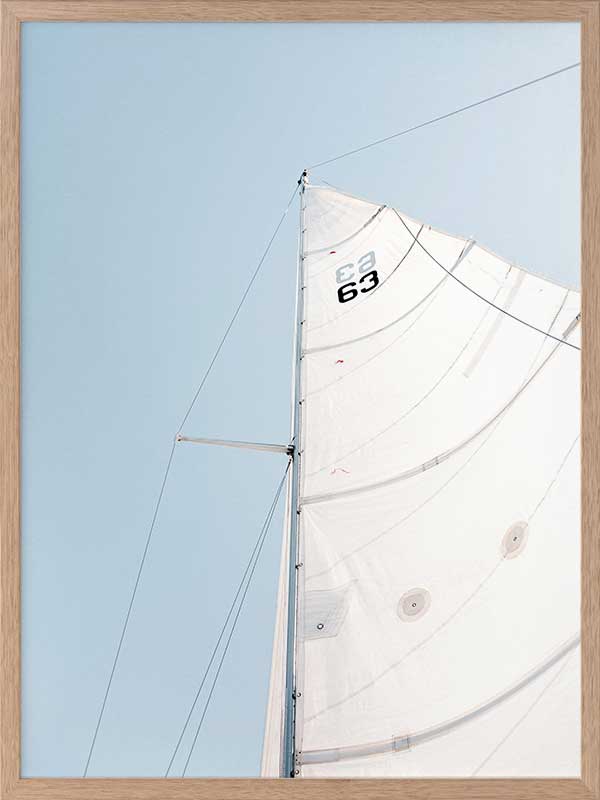 Set Sail Poster Framed Art Print