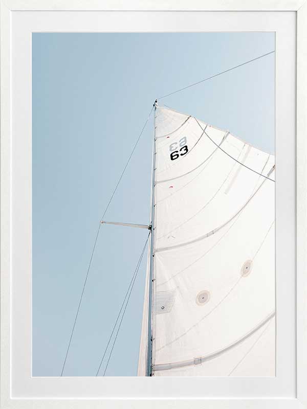 Set Sail Poster Framed Art Print