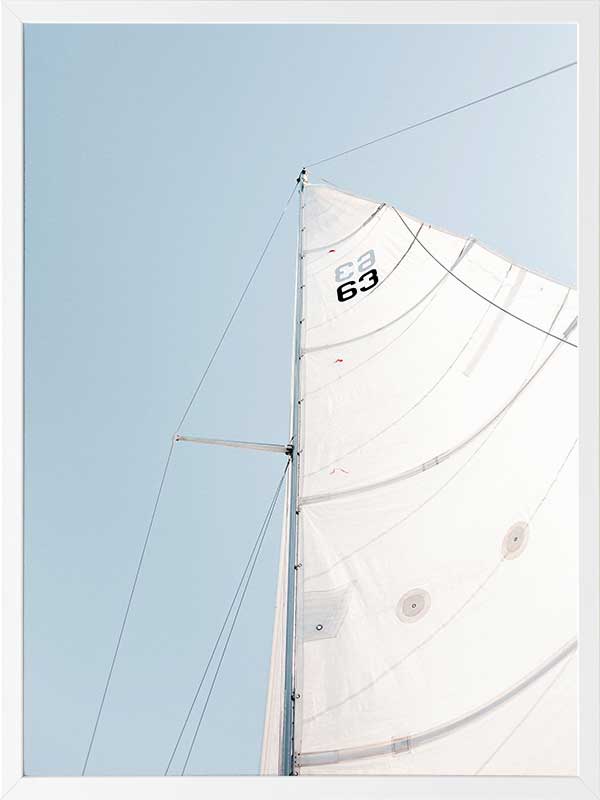 Set Sail Poster Framed Art Print