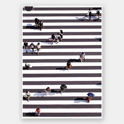 Pedestrian Unframed Art Print