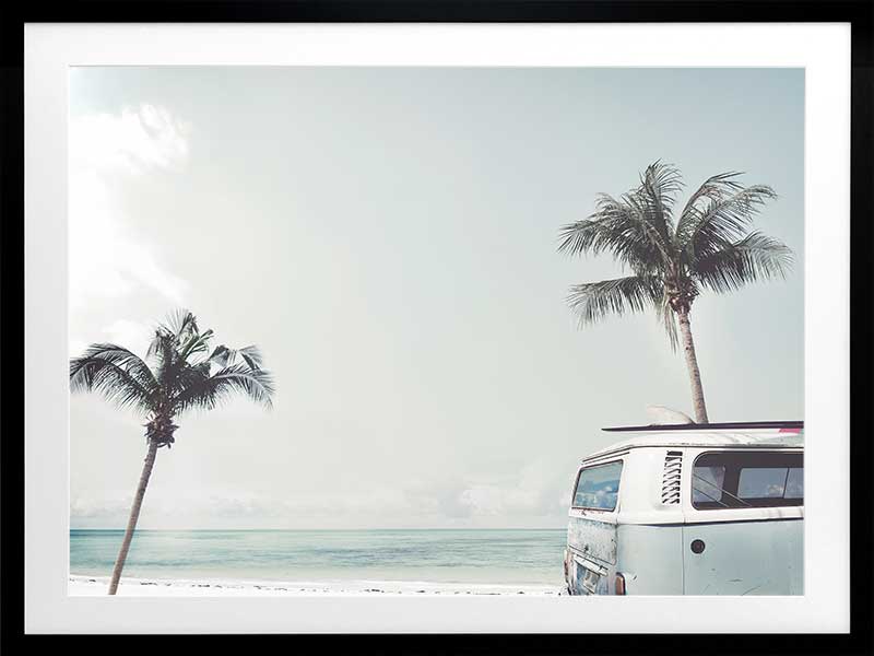 Good Vibrations  Poster Framed Art Print