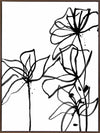 Ink Flowers I Canvas Art Print