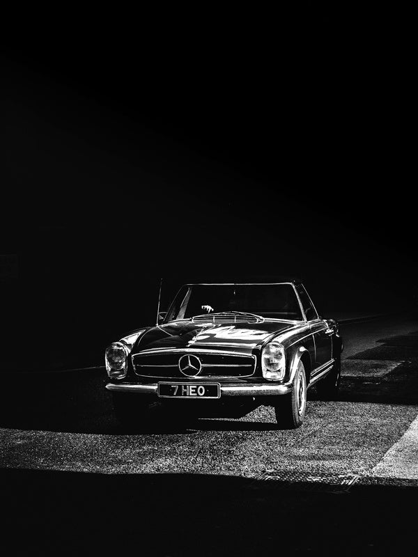 Benz Canvas Art Print