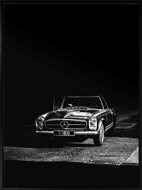 Benz Canvas Art Print
