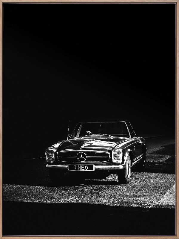 Benz Canvas Art Print