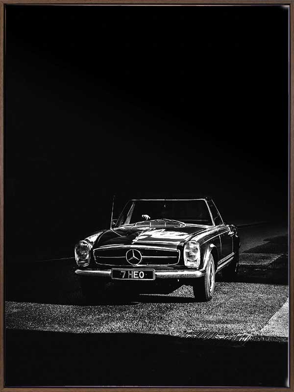 Benz Canvas Art Print