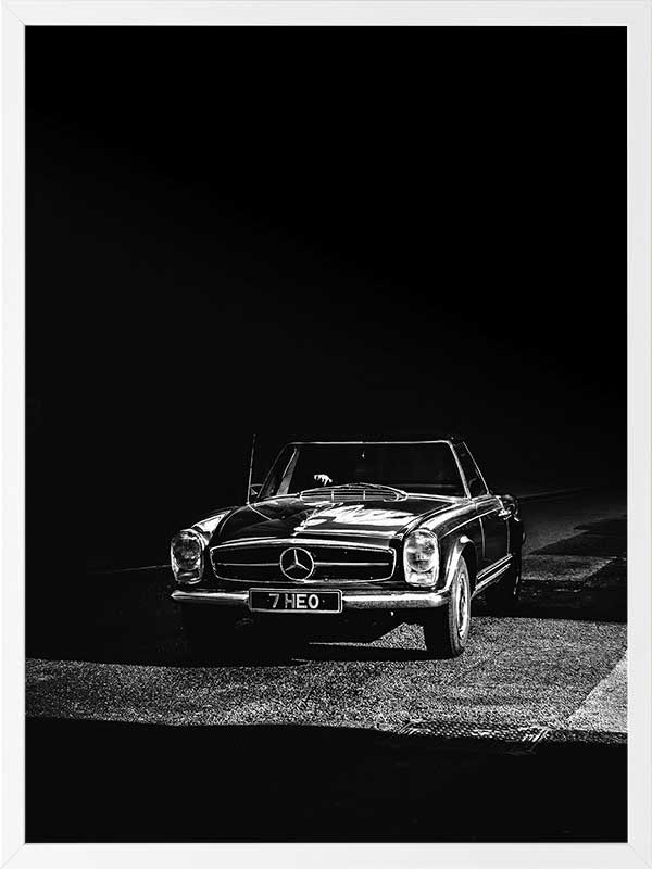 Benz Poster Framed Art Print