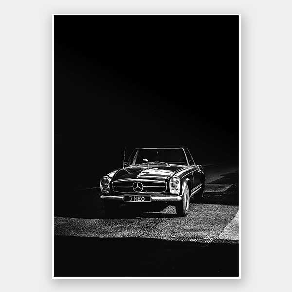 Benz Unframed Art Print