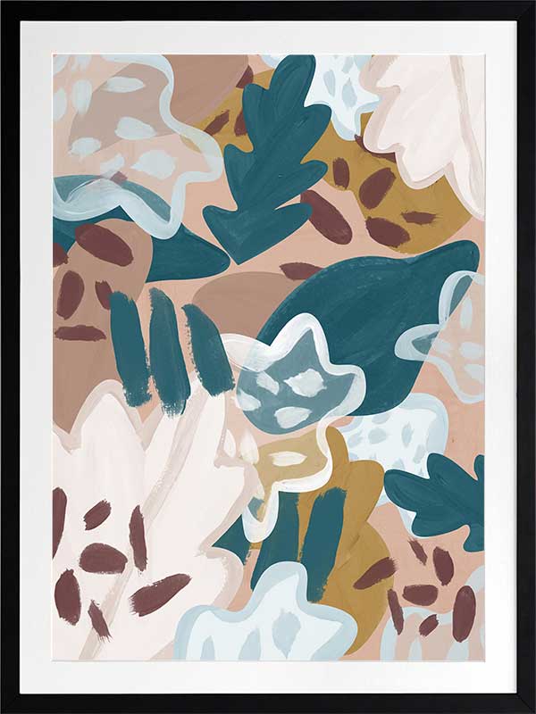 Sarah's Skirt Poster Framed Art Print