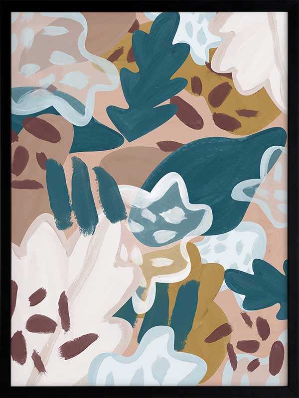 Sarah's Skirt Poster Framed Art Print