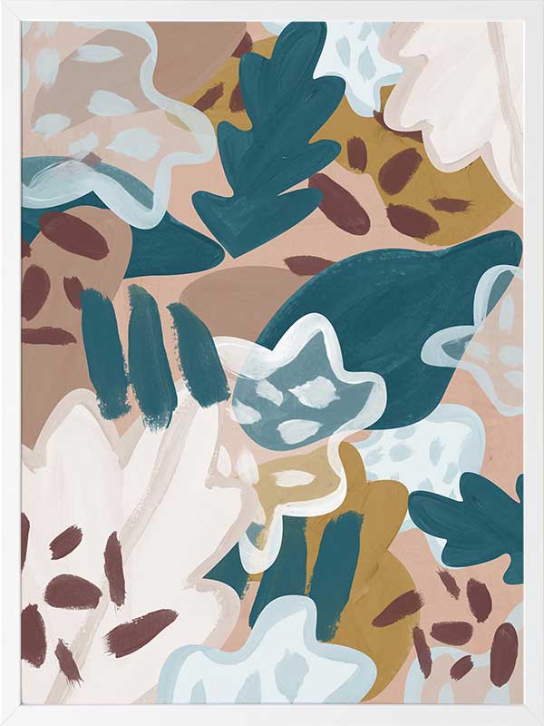 Sarah's Skirt Poster Framed Art Print