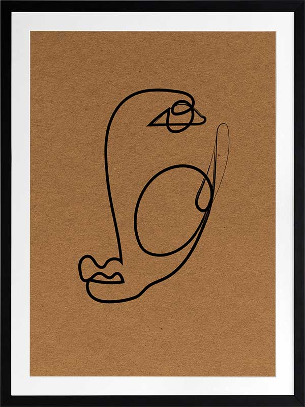 For Emma Poster Framed Art Print