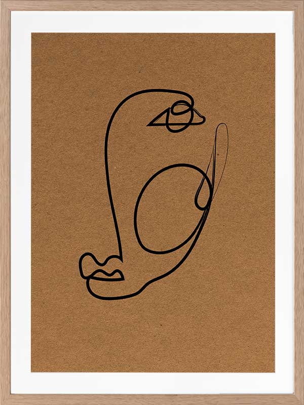 For Emma Poster Framed Art Print