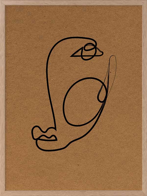 For Emma Poster Framed Art Print