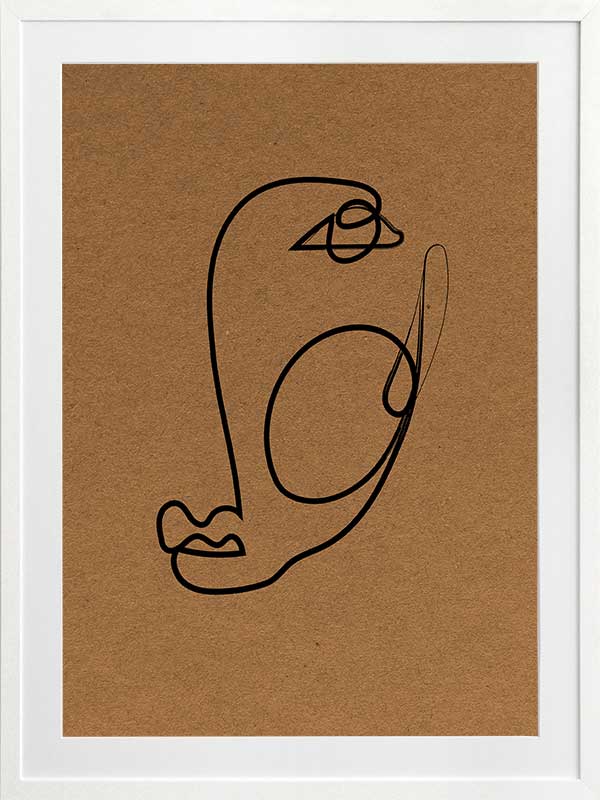 For Emma Poster Framed Art Print