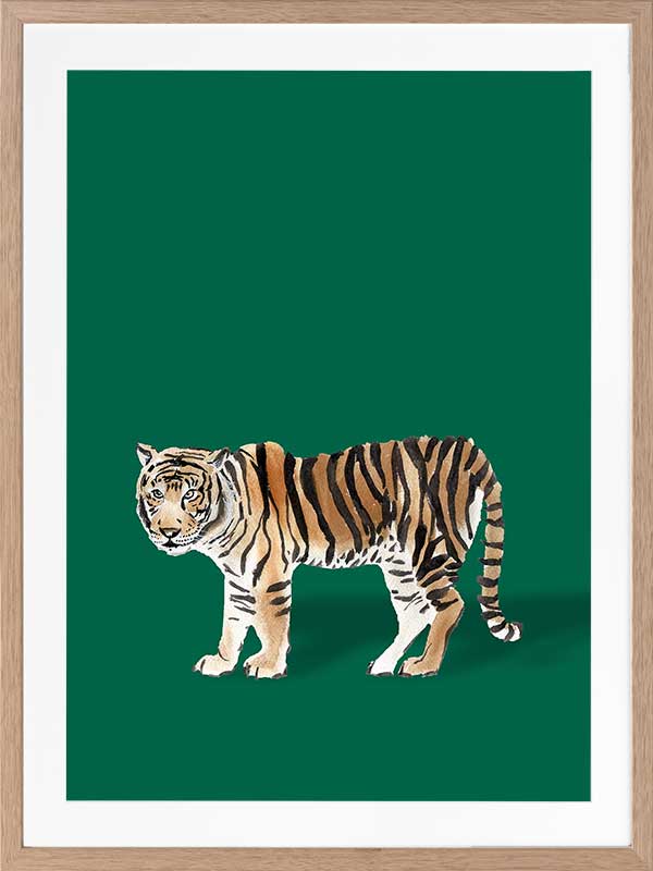 Bengal Poster Framed Art Print