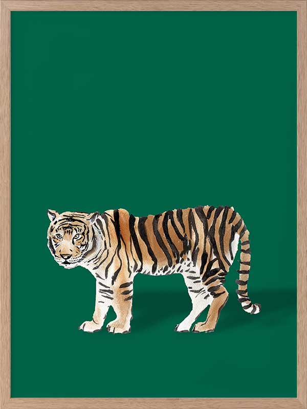 Bengal Poster Framed Art Print