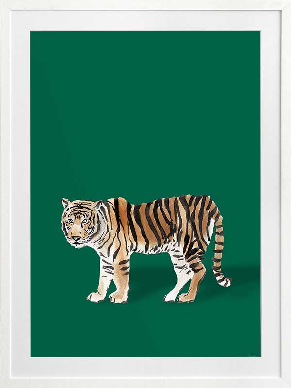 Bengal Poster Framed Art Print