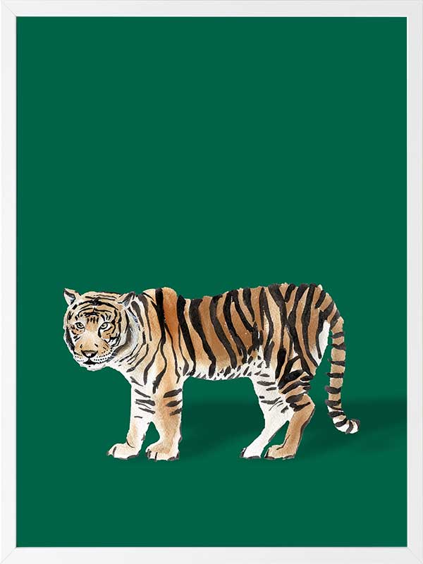 Bengal Poster Framed Art Print