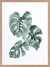 Zulu Monstera Framed Art Print
