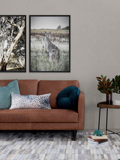 Hitch Hiker Poster Framed Art Print | Lifestyle