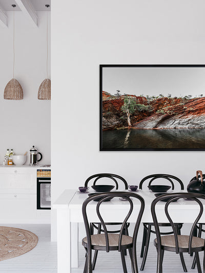 By the Billabong Poster Framed Art Print | Lifestyle