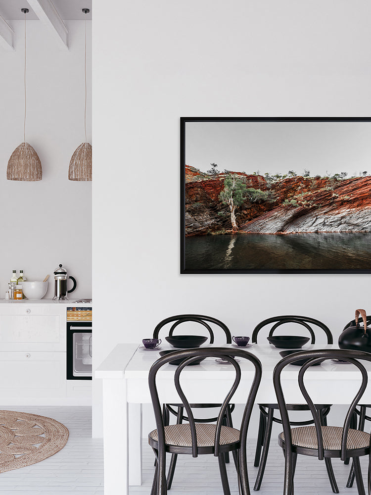 By the Billabong Poster Framed Art Print | Lifestyle