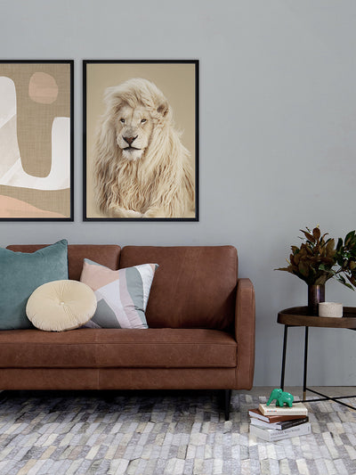 Lion King Poster Framed Art Print | Lifestyle
