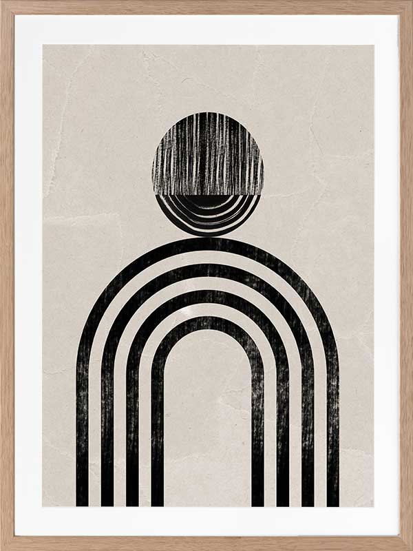 Tanzania Poster Framed Art Print