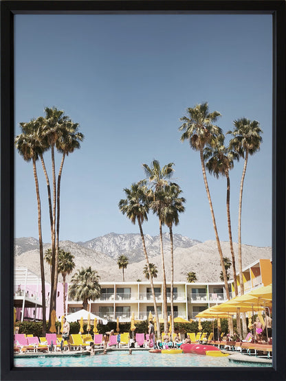 Poolside at the Saguaro Poster