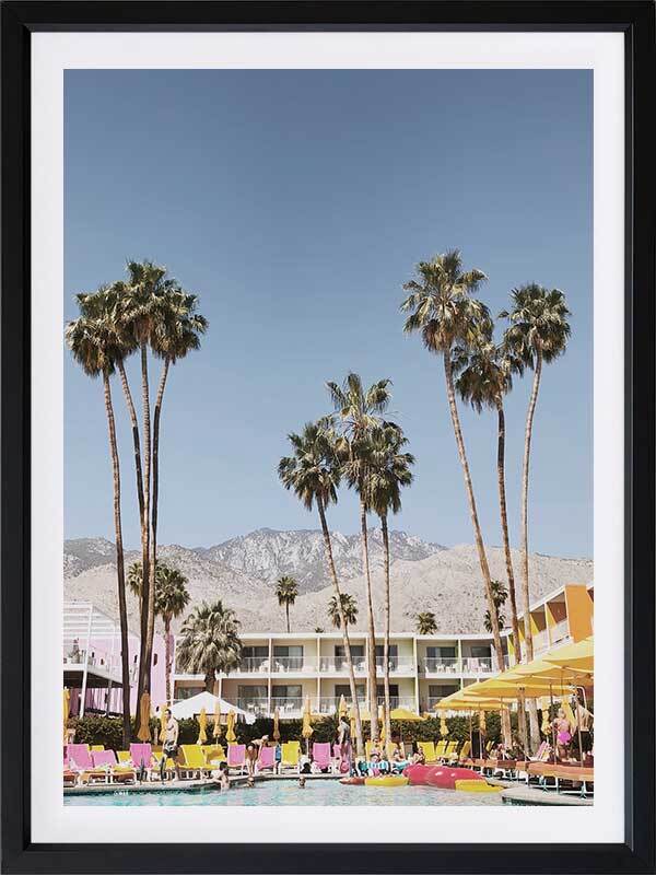 Poolside at the Saguaro Poster