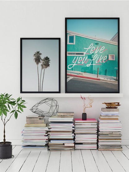 Lone Palms Poster