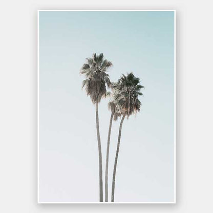 Lone Palms Unframed Art Print